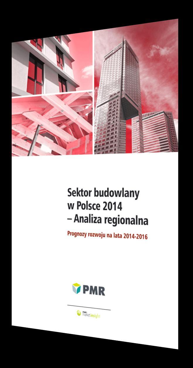 2 Język: polski, angielski Data publikacji: Q4 Format: pdf Cena od: 2000 Sprawdź w raporcie Które województwa odnotują najwyższą liczbę nowych projektów w 2014 roku?