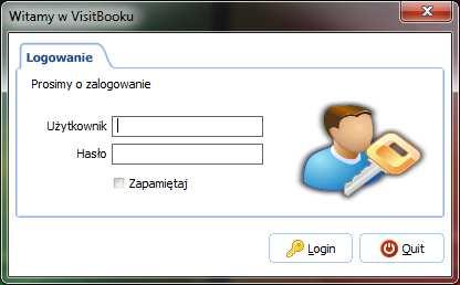 S t r o n a 3 Logowanie do programu Przy pierwszym uruchomieniu programu otworzy się okno logowania.