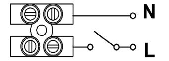 wentylatora COMO Design 100 S Wiring