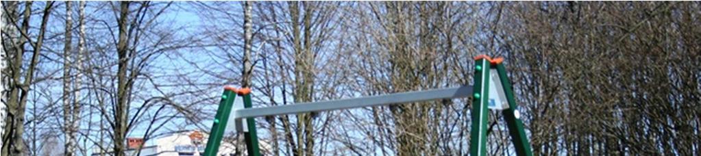 Strefa funkcjonowania: Głębokość posadowienia: Powierzchnia strefy funkcjonalnej: Ø570 cm -0,85 m 25,52 m2 Urządzenie zgodnie z PN-EN 1176-1 9:2009 Wyposażenie placów zabaw.