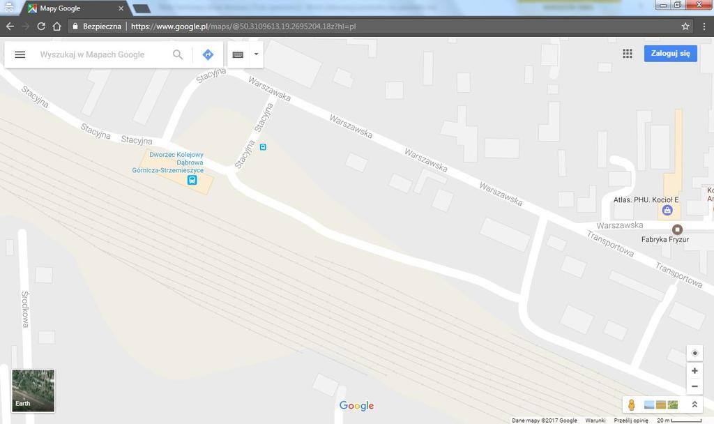 Nazwa pomysłu Centrum Spotkań Mieszkańców przed Dworcem Dąbrowa Górnicza Strzemieszyce Nazwa Dzielnicy Strzemieszyce Wielkie Lokalizacja realizacji pomysłu (wraz z załączoną mapką) Teren położony