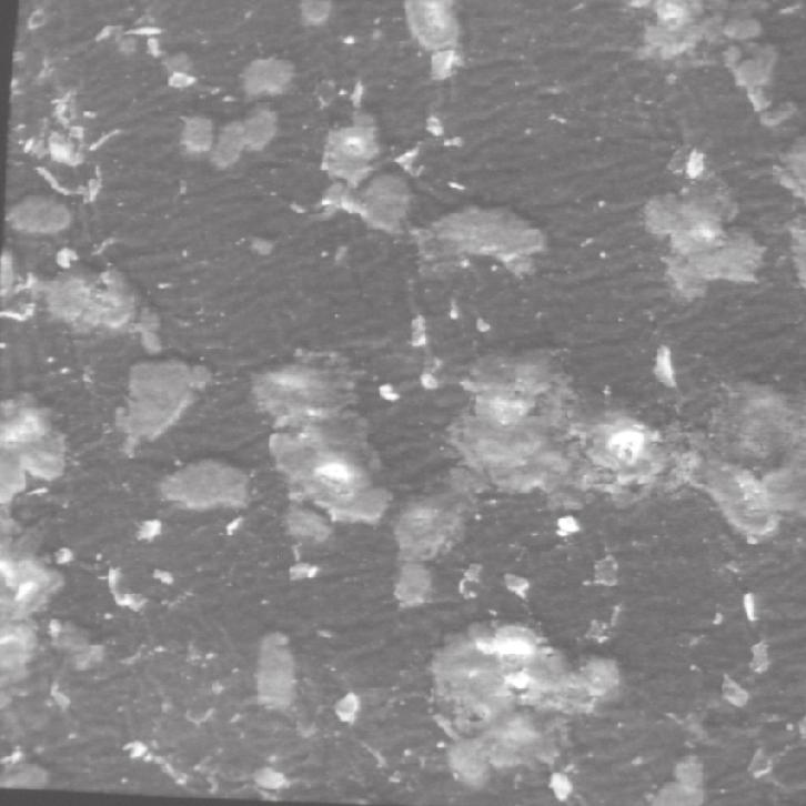 POLIMERY 2014, 59, nr5 421 Coefficient of friction 4,0 3,5 3,0 2,5 2,0 1,5 1,0 0,5 1phr MWCNT 1phr MWCNT/Ar+ 3phr MWCNT 3phr MWCNT/Ar+ 3phr MWCNT/He+ 5phr MWCNT 5phr MWCNT/Ar+ 0,2 mm 0,0 0 20 40 120