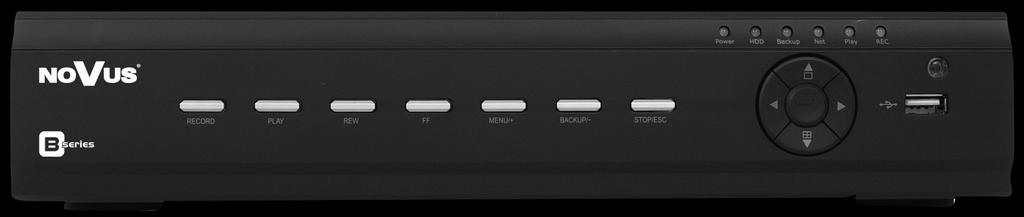 User s manual ver.1.3 RECORDER S OPERATION 3. RECORDER S OPERATION 3.1. Front panel description NDR-BA2208-II,NDR-BB2208, NDR-BA2416, NDR-BA4104-II, NDR-BB4104, : 1 12 5 8 6 9 3 4 10 11 13 : 1 3 6 5 8 12 1 2 4 2 7 9 10 11 13 1.