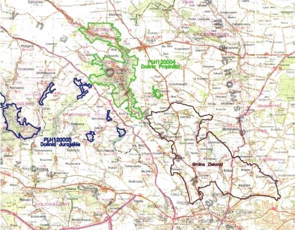 Na terenie Gminy nie występują obszary sieci Natura 2000.