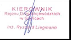 Zamawiający Województwo Zachodniopomorskie - Zachodniopomorski Zarząd Dróg Wojewódzkich w Koszalinie tel.