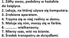 CZASOPISMO UCZNIÓW SZKOŁY PODSTAWOWEJ W GRUDNEJ GÓRNEJ KRZYŻÓWKA z NAGRODĄ Wśród