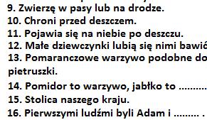 dostarczą prawidłowe rozwiązanie rozlosujemy atrakcyjną nagrodę. Opr.
