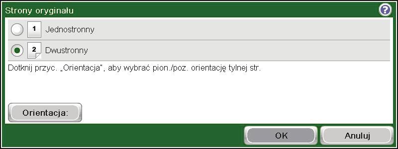 6. If you are sending a two-sided document, select the
