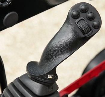 Ergonomiczne wnętrze Często używane przełączniki zostały zgrupowane i umieszczone możliwie jak najbliżej joysticków, a ich liczbę zmniejszono do minimum. Wewnętrzne schowki są przydatne.
