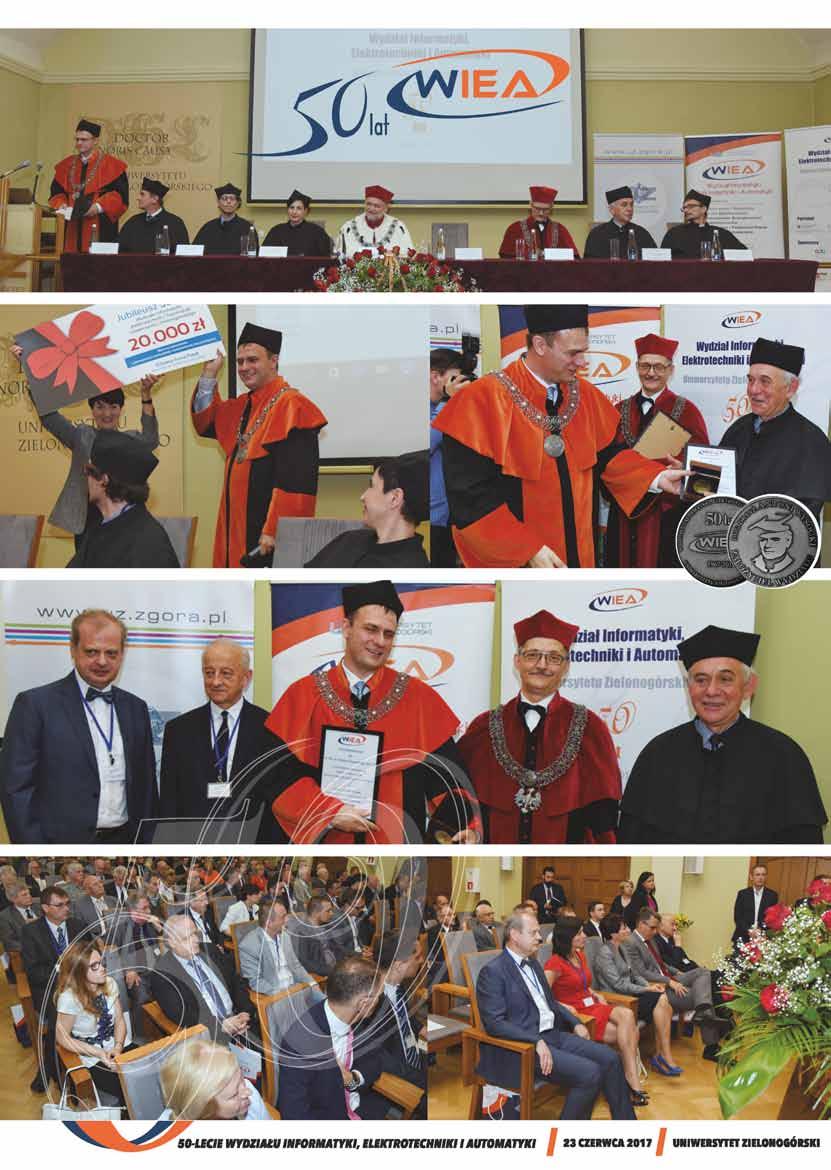 2 3 wnumerze: 4 DARIA KORONA / Z obrad Senatu 4 DARIA KORONA / Zarządzenia JM Rektora 5 50-lat WIEA NADANIE TYTUŁU DOKTORA HONORIS CAUSA UNIWERSYTETU ZIELONOGÓRSKIEGO PROFESOROWI ERYKOWI ROGERSOWI,