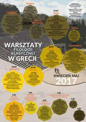 W Sparcie Mateusz Pawłowski, student historii, wygłosił referat noszący tytuł Kultura prowadzenia wojny u starożytnych Spartan.