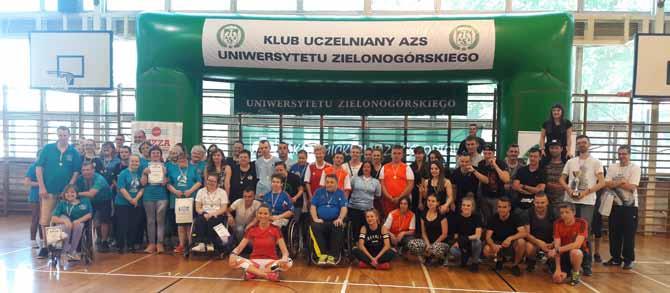 76 ze sportu akademickiego nowości wydawnicze nowości wydawnicze 77 V Integracyjny Turniej UZ BOCCIA CUP 2017 31 maja w hali przy ul.