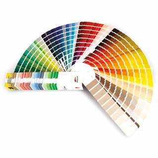 Referencje kolorystyczne Colour references Dostępna gama obejmuje