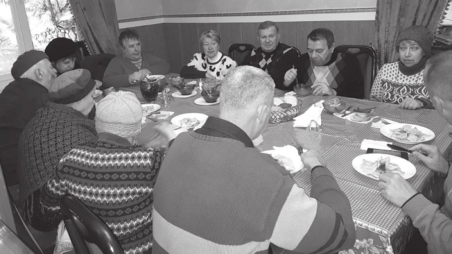 Jest także bardzo poruszona i wdzięczna za okazywaną jej pomoc. Przynośmy Galinę przed tron Bożej łaski i módlmy się, aby w swym podeszłym wieku otworzyła swe serce dla Zbawiciela Jeszui.