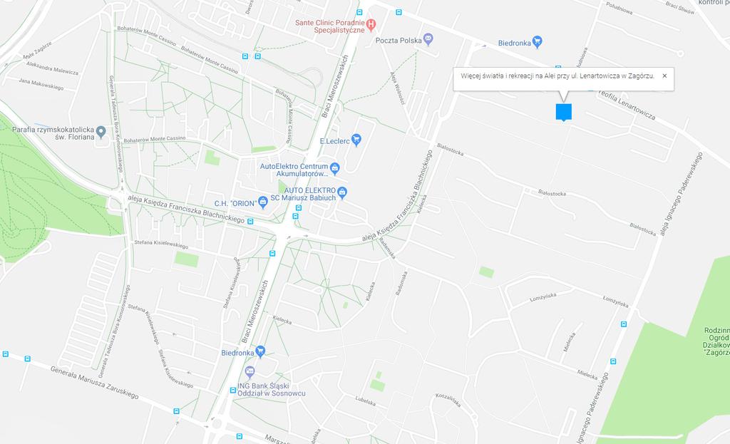 Więcej światła i rekreacji na