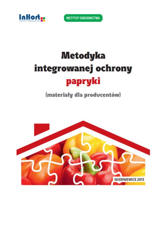 35 metodyk, w tym: 19 dla roślin warzywnych (burak ćwikłowy, cebula, fasola, groch, kalafior, kapusta głowiasta, kapusta pekińska, kapusta i