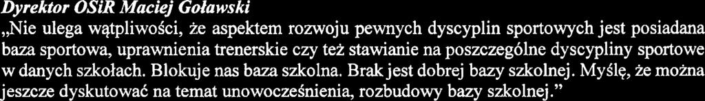 Jeili chodzi o klasyfikacjq szkcil gimnazjalnych, I miejsce- Serock z wynikiem 184 punkty, I1 miejsce- Wola Kielpsska z wynikiem 162 punkty oraz I11 miejsce- Zegrze z wynikiem 13 1 punkt6w.