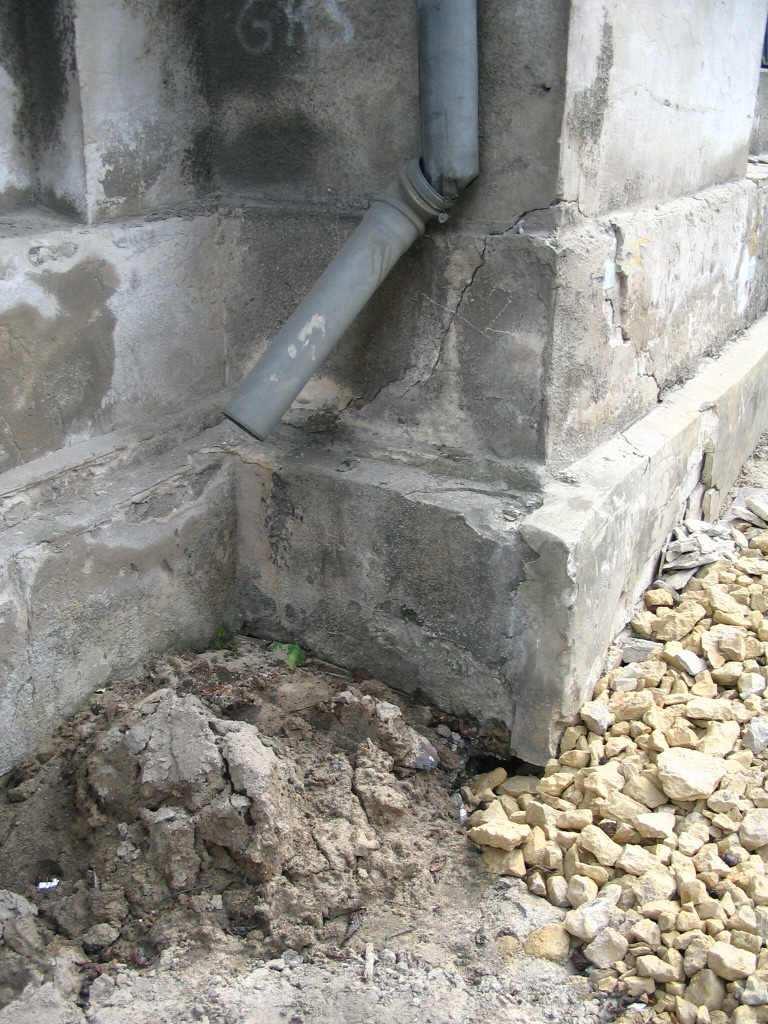 osiadanie gruntu 5,05cm Pod fundamentem!