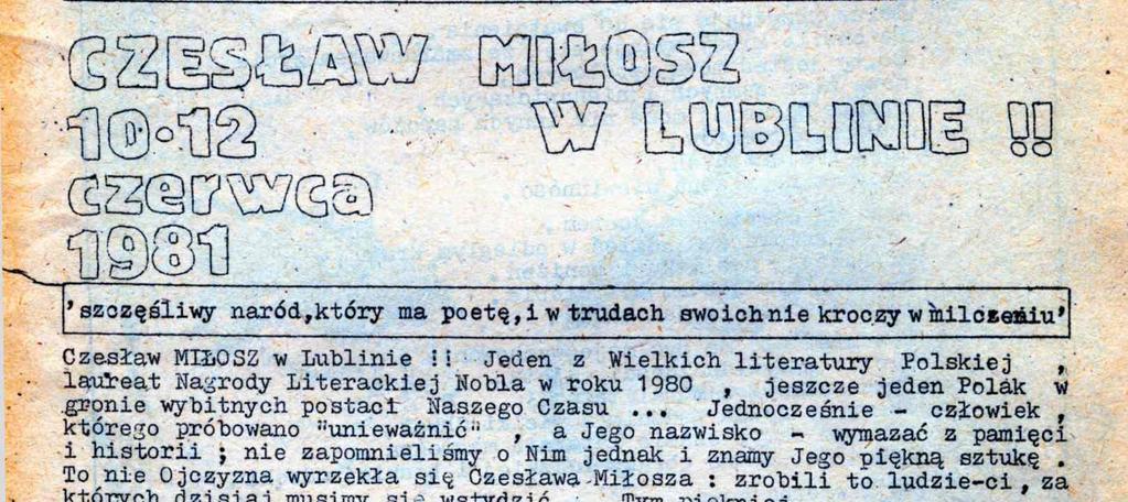 "unieważnić", a Jego