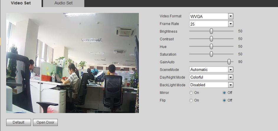 Dahua Technology Poland Sp. z o.o. 4.1.5 Konfiguracja obrazu W celu konfiguracji parametrów obrazowych wybrać zakładkę System Config -> Video Set. Przykład na Rysunek 4-11.