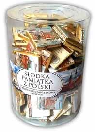 długopis DT - 01 Czekoladki pamiątkowe 5g - Tuba 100 szt.