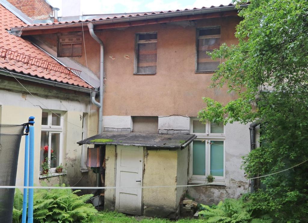 elewacji tylnej
