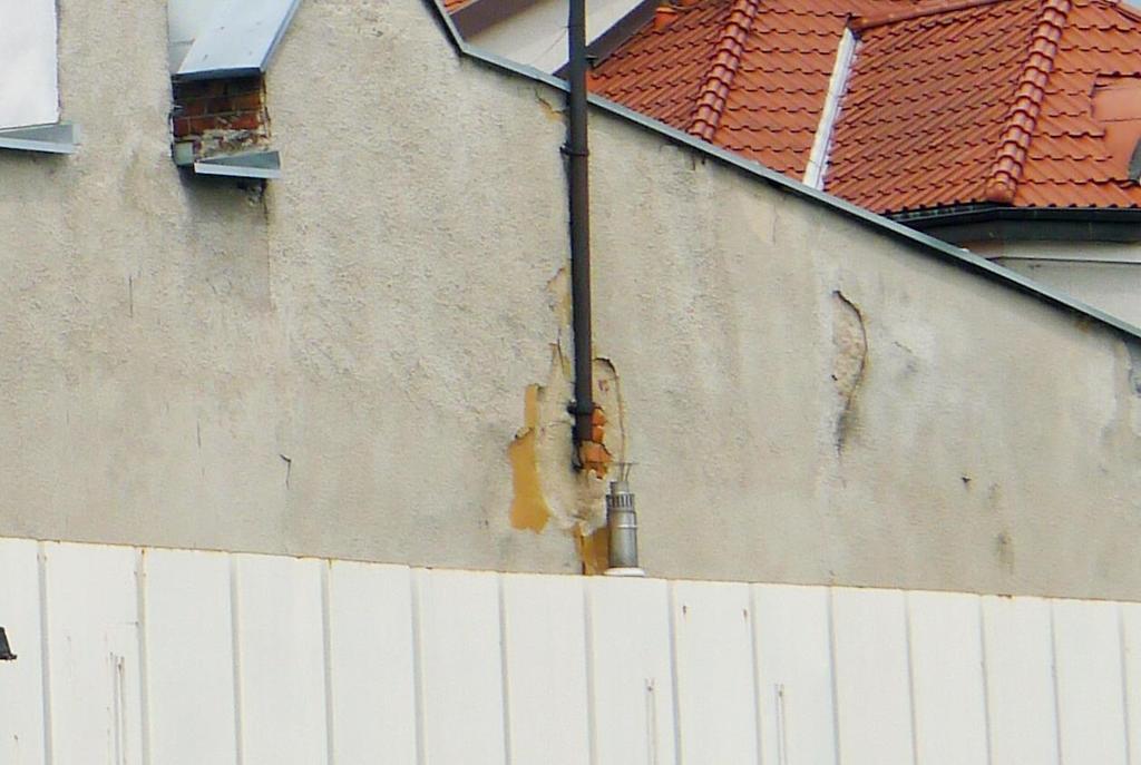 Fragment elewacji bocznej