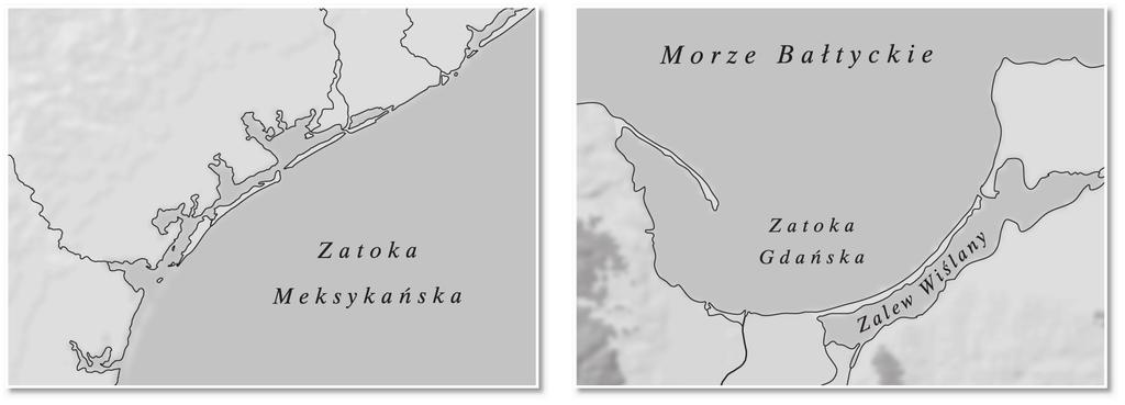 4. Uzupełnij tabelę. [4 p.] Lp. Forma Czynnik rzeźbotwórczy Proces (erozja, transport, akumulacja) 1. Baraniec 2. Mierzeja 3. Barchan 4. Nisza abrazyjna 5.