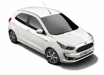 NOWY FORD KA+ Kolory nadwozia Oxford White
