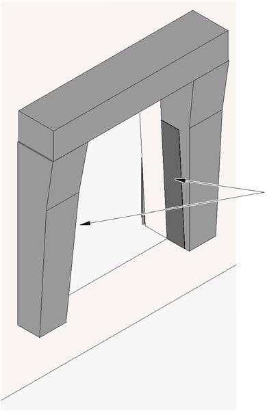 2.4 Poduszki boczne z osłonami zużywalnymi 1200x200 mm, dodatkowa warstwa grubości 3 mm 2.