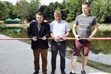 i magazyn Uroczyste otwarcie terenu rekreacyjnego W miejscowości Boroszewo (06.07), Wójt Gminy Tczew oficjalnie przekazał mieszkańcom do użytkowania piękny teren rekreacyjny.
