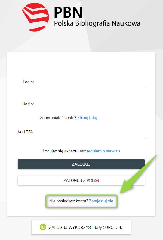 Jak zarejestrować konto w PBN? Aby połączyć swoje konto ORCID z kontem w PBN, potrzebujesz przede wszystkim posiadać aktywne konta w obu systemach.