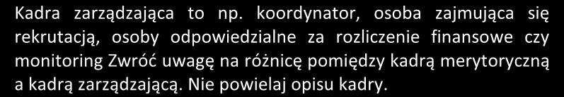 4.6 Doświadczenie wnioskodawcy i partnerów Opisz doświadczenie wnioskodawcy i partnerów (jeśli dotyczy) uwzględniając dotychczasową działalność prowadzoną: 1) w zakresie tematycznym, jakiego dotyczy