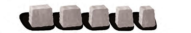 GRADO POWIERZCHNIE COLORATTO Kostka: GRADO kolor: PASTELOWY Kostka: GRADO kolor: MARENGO Wymiary: 11,0x9,3x6 / 10,0x8,3x6 / 9,0x7,3x6 8,0x6,4x6 / 7,0 x