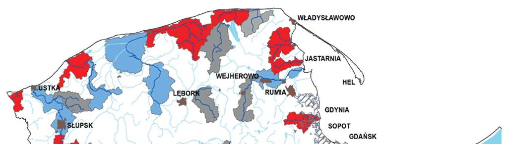Rysunek 23. Stan chemiczny JCWP płynących w woj.