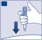 oznaczająca dawkę 1 mg w okienku licznika dawki musi znajdować się dokładnie w jednej linii ze wskaźnikiem Jaka ilość roztworu pozostała Aby sprawdzić ile roztworu zostało, należy użyć licznika