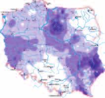 Na podanym przykładzie w dniu 16 sierpnia 2008 prawie w całym kraju wystąpiły bardzo obfite opady deszczu, często przekraczające 5 cm (czyli