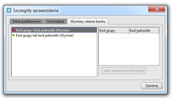 wprwadzać żadnych zmian d istniejących ustawień. Wszelkie krekty mgą być wprwadzne wyłącznie pprzez funkcję Ustawienia sprawzdania szczegółw mówine w rzdziale 5.1.