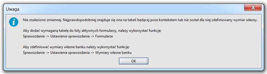 danej reguły. 8.4 Uzgadnianie reguł w których zmienne znajdują się pza kntekstem Przy uzgadnianiu niektórych reguł mże pjawić się prblem z dtarciem d zmiennych, z którymi jest pwiązana dana reguła.