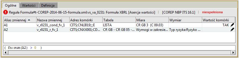 sprawdzenie, czy wszystkie wymagane frmularze znajdują się w lewym panelu kna i ewentualne uzupełnienie te, które nie zstały wybrane przy twrzeniu sprawzdania, wykrzystując d teg funkcje: Sprawzdanie