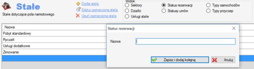 przez moduł Camping i nie podlegają modyfikacjom.