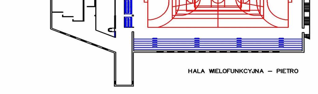 malrskie. 1.1. Charakterystyczne parametry określające wielkość obiektu. Hala sportowa wielofunkcyjna jest jednym z podstawowych obiektów szkolenia sportowego w COS OPO w Spale.