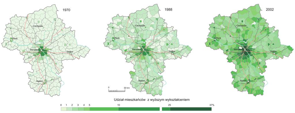 Źródło: opracowanie własne. Mapa 5.