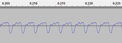 Dźwięk A1(440Hz) na różnych instrumentach Ton Kamerton,