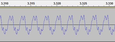 1 T = 440 HH = 0.002s 0.002s 10 = 0.