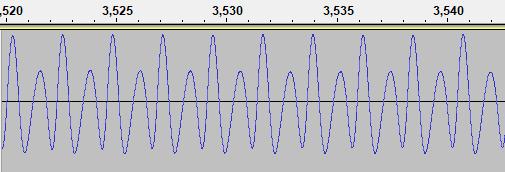 1 T = 440 HH = 0.002s 0.002s 10 = 0.