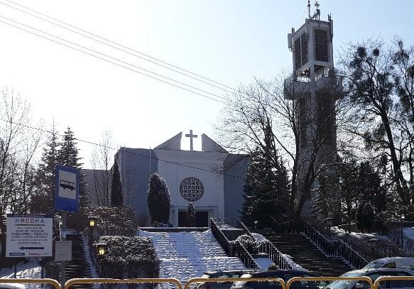 Kościół Stacja VIII STACJA VIII Kolbudy kościół Św. Floriana 24,2km.