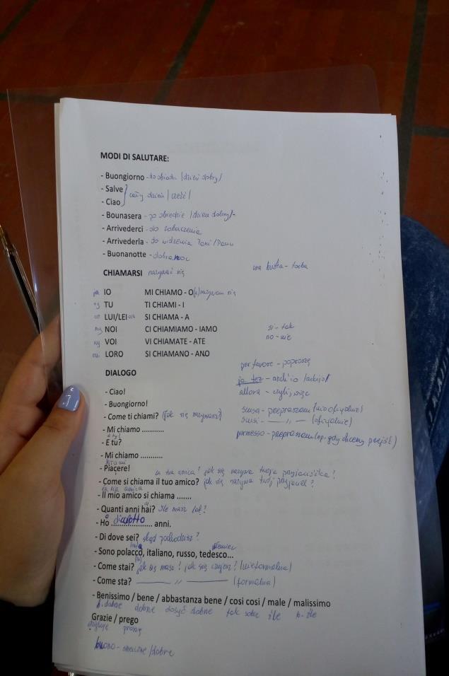 włoskiego, z którego następnie został