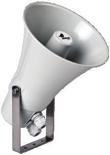 DŹWIĘKOWE SYSTEMY OSTRZEGAWCZE GŁOŚNIKI POŻAROWE ABT-T1510 / 2215 / 2430 PN-EN 54-24 GŁOŚNIKI TUBOWE W Pełna zgodność z normą PN-EN 54-24 W W Certyfikat zgodności ITB: W Pełna zgodność z normą PN-EN