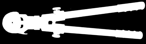 For tubular l and Cu terminals. Для Cu и l трубчатых наконечников.